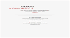 Desktop Screenshot of basler-muensterkonzerte.com.at.server28.hostfactory.ch